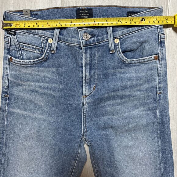 Citizens Of Humanity Jeans Women Size 26 Rocket Crop High Rise Skinny Cropped - Picture 5 of 10